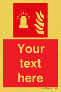 Custom Fire: Fire alarm flashing light